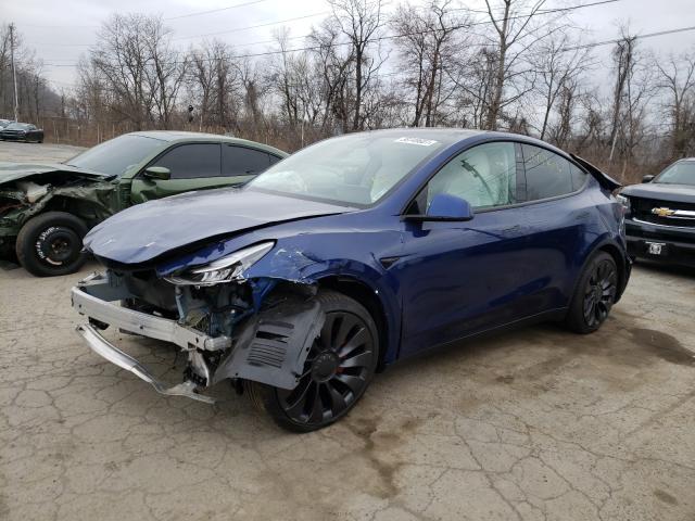 2020 TESLA MODEL Y 5YJYGDEFXLF037839