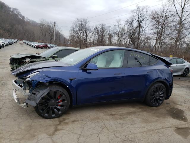 2020 TESLA MODEL Y 5YJYGDEFXLF037839