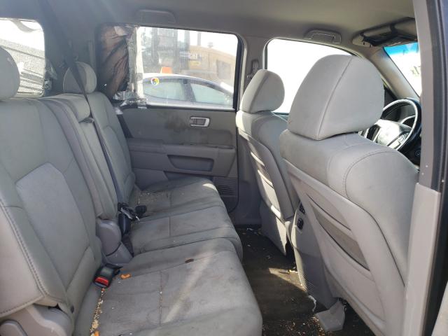 2011 HONDA PILOT LX 5FNYF4H25BB036477