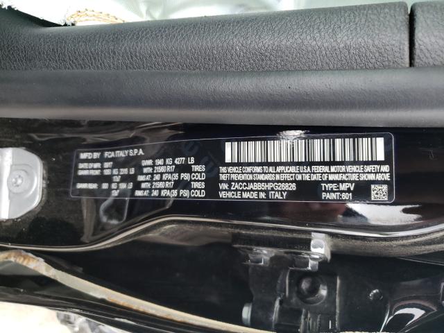 2017 JEEP RENEGADE L ZACCJABB5HPG26826