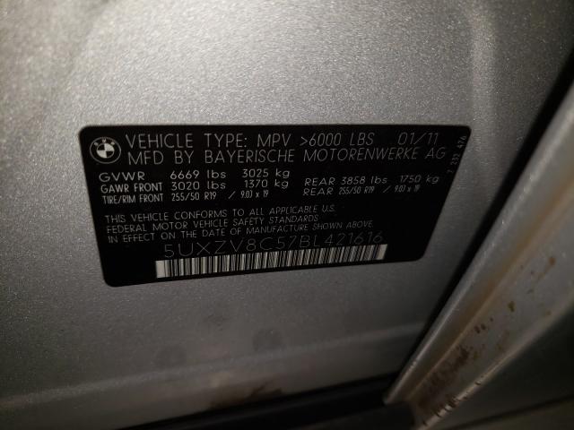 2011 BMW X5 XDRIVE5 5UXZV8C57BL421616