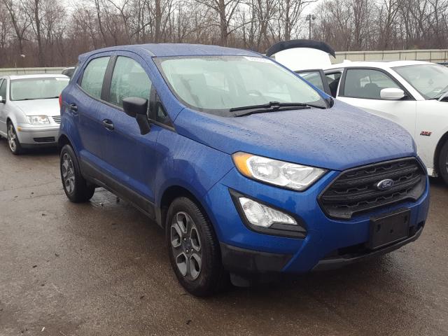 Ford Ecosport S salvage cars for sale: 2018 Ford Ecosport S