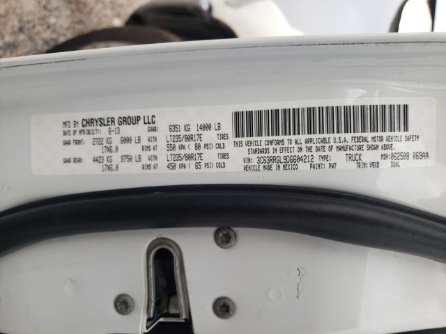 2013 RAM 3500 ST 3C63RRGL9DG604212