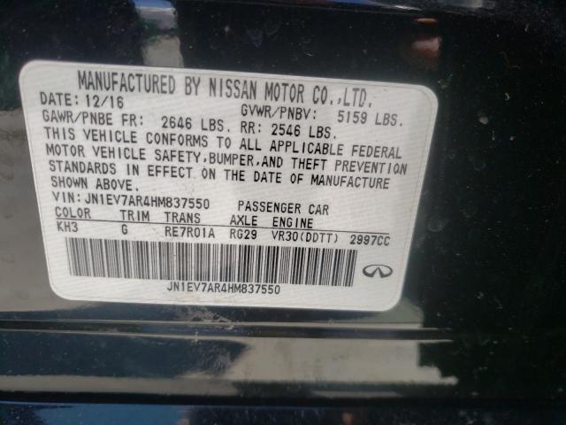 2017 INFINITI Q50 PREMIU JN1EV7AR4HM837550