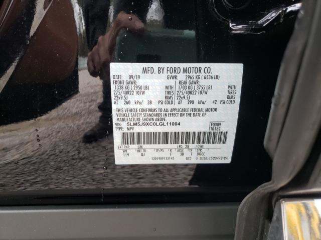 2020 LINCOLN AVIATOR BL 5LM5J9XC0LGL11004