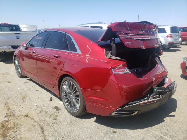 2014 LINCOLN MKZ HYBRID 3LN6L2LUXER809875
