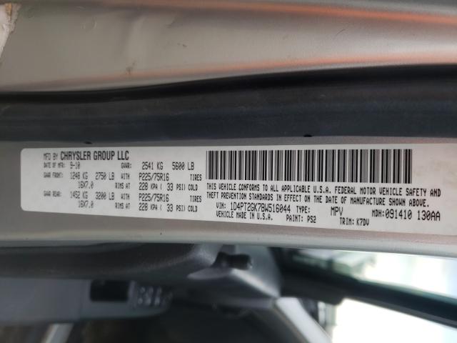 2011 DODGE NITRO SE 1D4PT2GK7BW516044