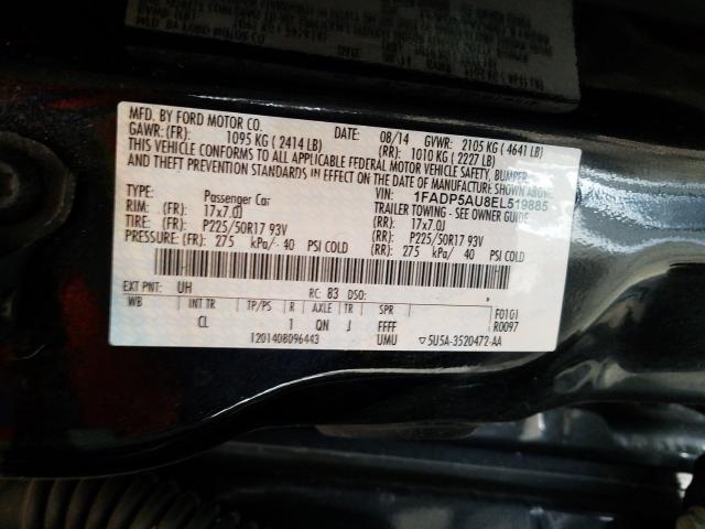 2014 FORD C-MAX SE 1FADP5AU8EL519885