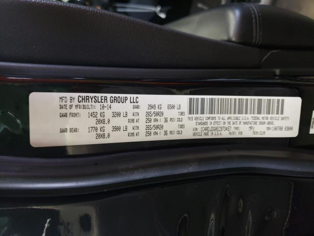 2014 DODGE DURANGO LI 1C4RDJDG0EC973457