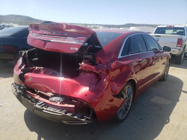 2014 LINCOLN MKZ HYBRID 3LN6L2LUXER809875