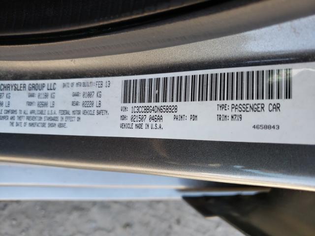 2013 CHRYSLER 200 TOURIN 1C3CCBBG4DN658928