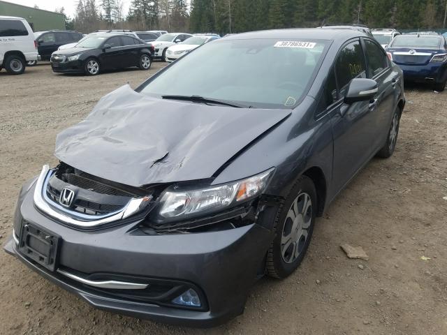 2013 HONDA CIVIC HYBR 19XFB4F26DE203704