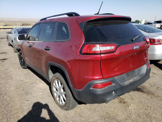 2016 JEEP CHEROKEE S 1C4PJLAB1GW141180