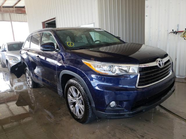 2015 TOYOTA HIGHLANDER 5TDKKRFH0FS100707