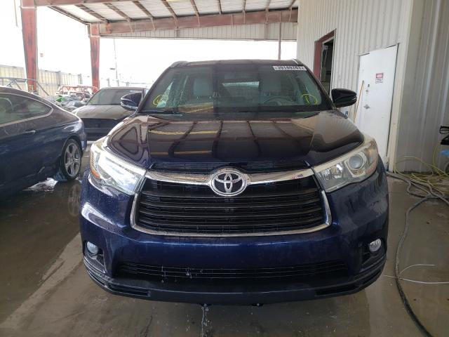 2015 TOYOTA HIGHLANDER 5TDKKRFH0FS100707
