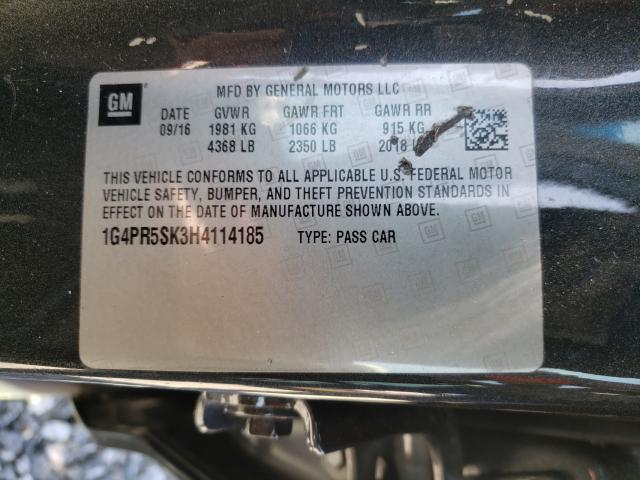 2017 BUICK VERANO SPO 1G4PR5SK3H4114185