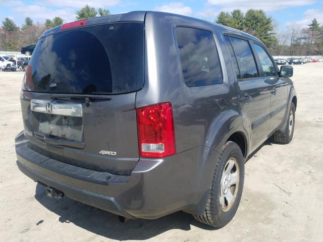 2011 HONDA PILOT LX 5FNYF4H23BB033965