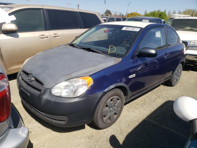 2010 HYUNDAI ACCENT BLU KMHCM3AC6AU177069