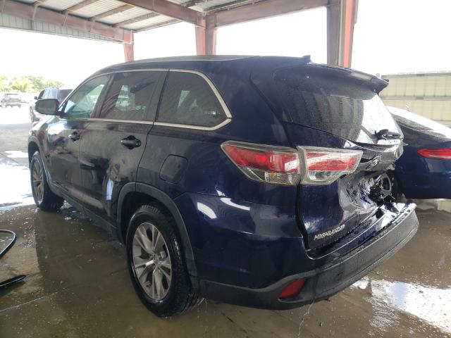 2015 TOYOTA HIGHLANDER 5TDKKRFH0FS100707