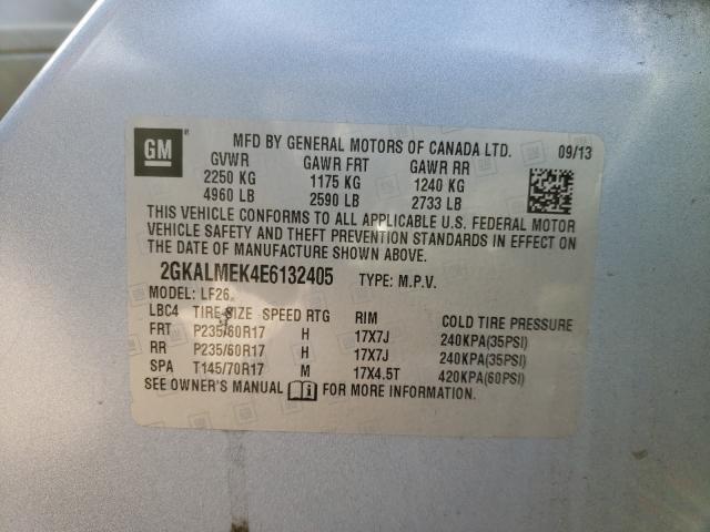 2014 GMC TERRAIN 2GKALMEK4E6132405