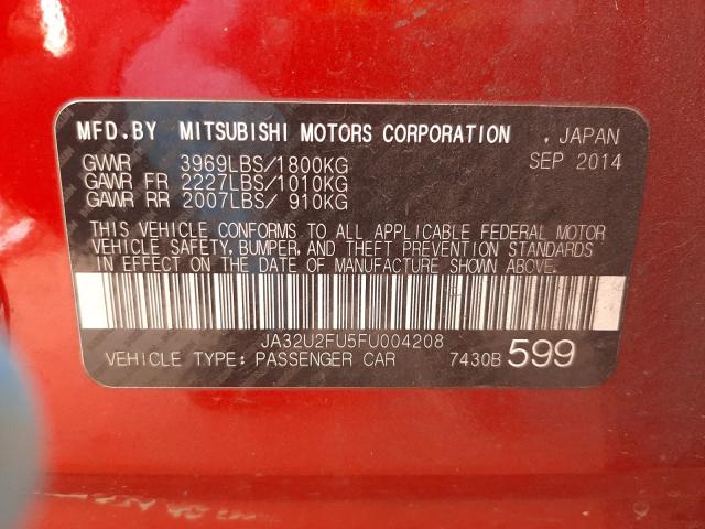 2015 MITSUBISHI LANCER ES JA32U2FU5FU004208