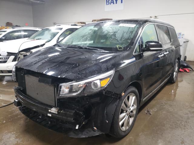 2016 KIA SEDONA SXL KNDME5C11G6181413