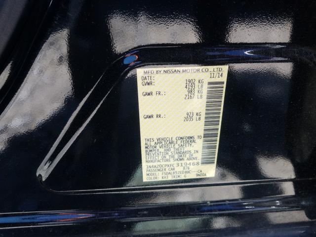 2015 NISSAN LEAF 1N4AZ0CPXFC319468