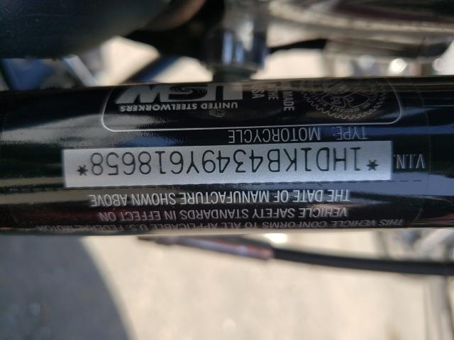 2009 HARLEY-DAVIDSON FLHX 1HD1KB4349Y618658