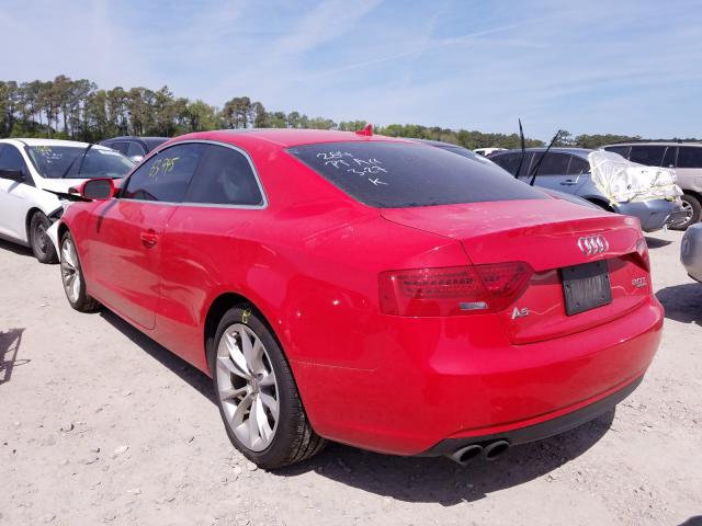 2013 AUDI A5 PREMIUM WAULFAFR9DA062176