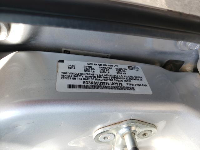 2015 CHEVROLET CAPRICE PO 6G3NS5U29FL102979