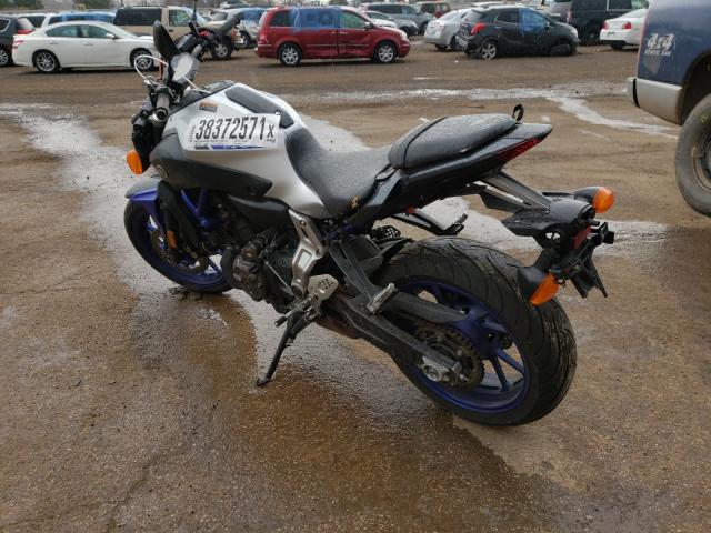 2016 YAMAHA FZ07 JYARM06E5GA006777
