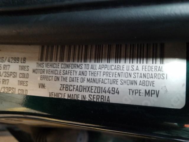 2014 FIAT 500L TREKK ZFBCFADHXEZ014494