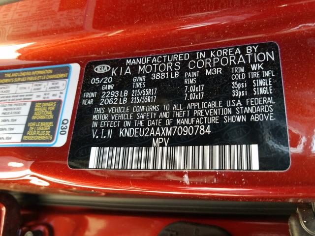 2021 KIA SELTOS S KNDEU2AAXM7090784