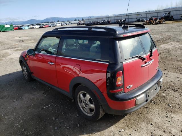 2010 MINI COOPER CLU WMWML3C50ATX52215