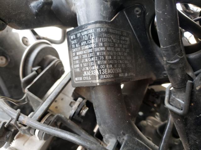 2014 KAWASAKI EX300 JKAEX8A13EA001906