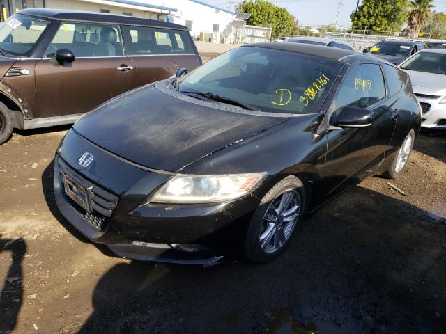 2011 HONDA CR-Z EX JHMZF1D65BS010877