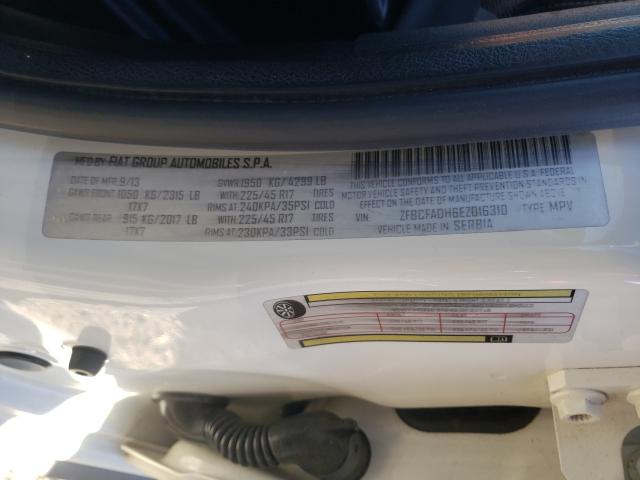 2014 FIAT 500L TREKK ZFBCFADH6EZ016310