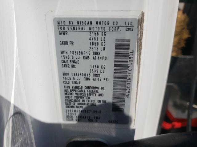 2015 CHEVROLET EXPRESS 3N63M0ZN7FK710916