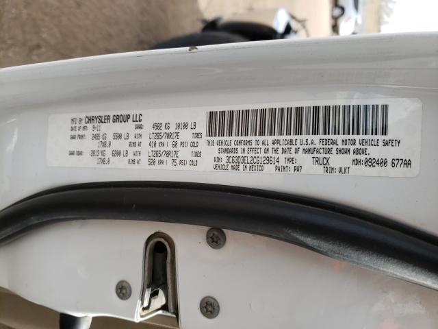 2012 DODGE RAM 3500 L 3C63D3EL2CG129614