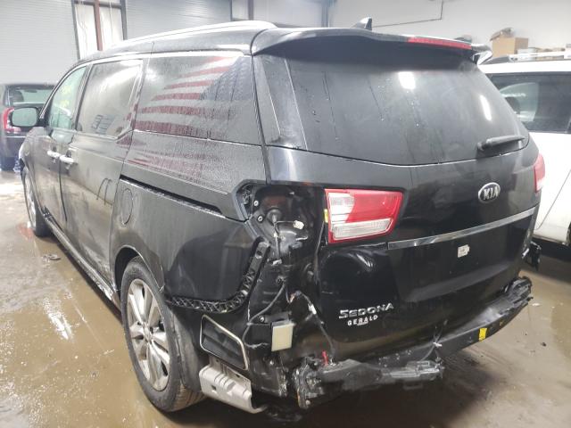 2016 KIA SEDONA SXL KNDME5C11G6181413