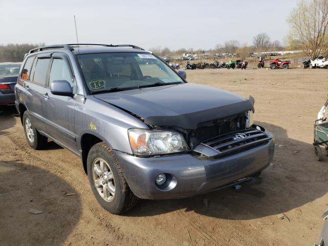 Salvage cars for sale from Copart Columbia Station, OH: 2007 Toyota Highlander