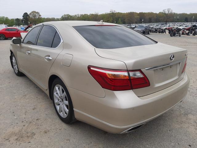 2011 LEXUS LS 460 JTHBL5EFXB5101724