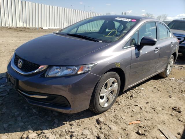 2014 HONDA CIVIC LX 19XFB2F59EE026615