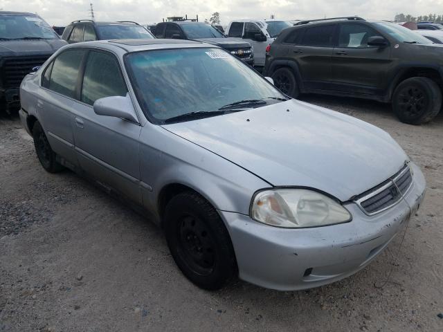 Salvage cars for sale from Copart Houston, TX: 1999 Honda Civic EX
