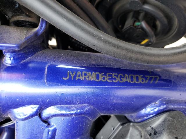 2016 YAMAHA FZ07 JYARM06E5GA006777