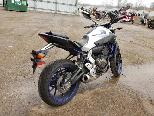2016 YAMAHA FZ07 JYARM06E5GA006777