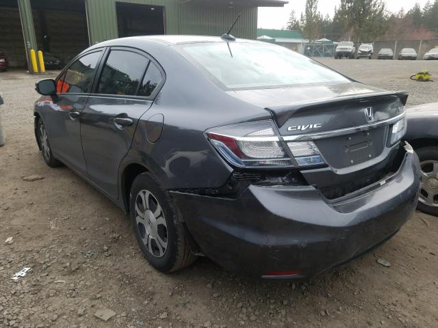2013 HONDA CIVIC HYBR 19XFB4F26DE203704