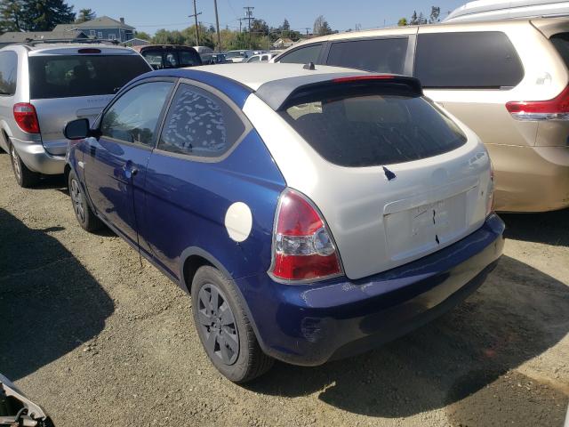 2010 HYUNDAI ACCENT BLU KMHCM3AC6AU177069