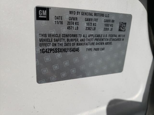 2017 BUICK LACROSSE E 1G4ZP5SSXHU164046
