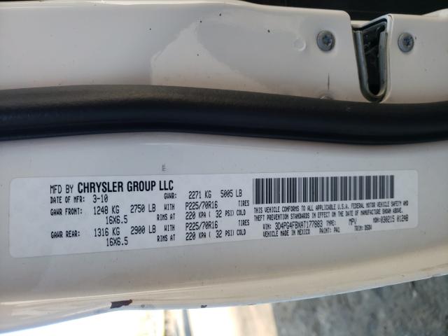 2010 DODGE JOURNEY 3D4PG4FBXAT177883